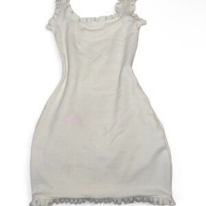 Zara Cream Ruffle Trim Chemise